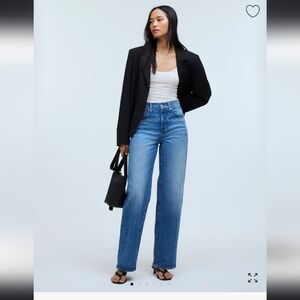 Madewell Perfect Vintage Wide leg Jean